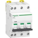 Schneider Electric Acti9 Acti9 iDT40K Miniature Circuit Breaker, 3-Pole, 20A, Type C, 400V AC, 4500A Breaking A9P71720