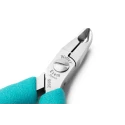 Erem ESD Flush Tip Cutter, Oblique Hand Tool, 120mm Length, High Grade Special Tool Steel Jaws, 1.2mm Cutting Capacity 555E