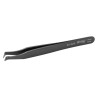 Erem 4.5in Carbon Steel Oblique ESD Safe Tweezer B15AGS