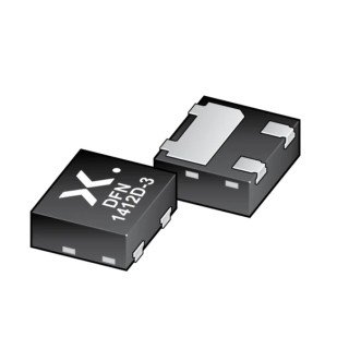 Nexperia Bi-Directional ESD Protection Diode, 3-Pin DFN1412D-3, 27 V Reverse Stand-off Voltage, 1.8 A Peak PESD2CANFD27U-QCZ