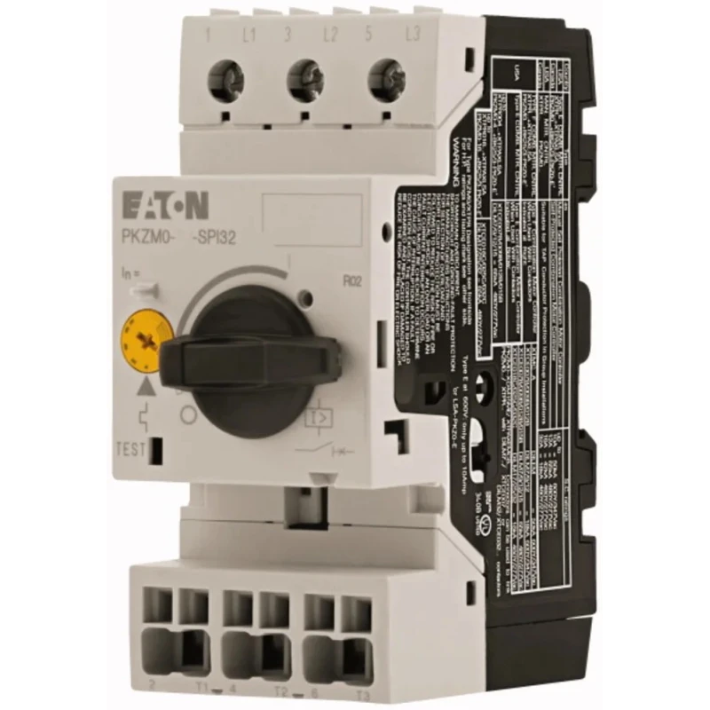 Eaton Motor Protection Circuit Breaker PKZM0-0,63-SPI32, 630mA Current Rating, 690V Supply Voltage 199192 PKZM0-0,63-SPI32