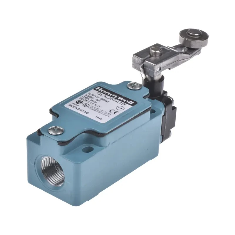 Honeywell Technologies GLA Series Roller Lever Limit Switch 1 NO/1 NC IP67 Die Cast Zinc Housing 600V ac 