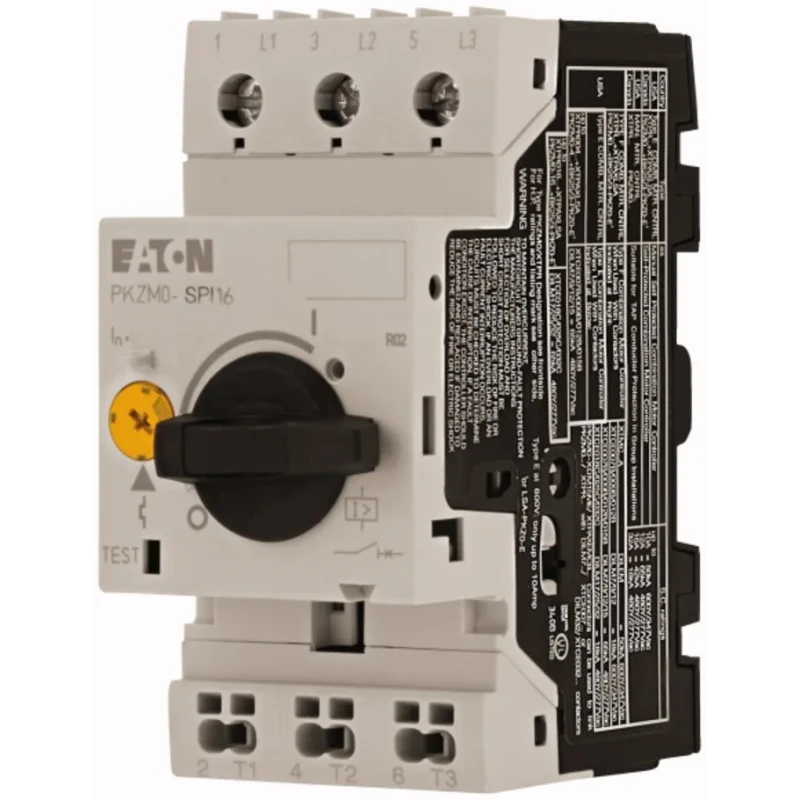 Eaton Motor Protection Circuit Breaker PKZM 0 Series, 250mA Current Rating, 690V Supply Voltage 199178 PKZM0-0,25-SPI16
