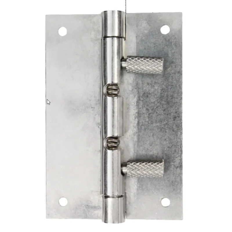Steinbach & Vollman Stainless Steel Spring Hinge with Barrel Pin 76.2 mm x 50.8 mm x 8.75 mm 0.55.8350.0