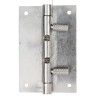Steinbach & Vollman Stainless Steel Spring Hinge with Barrel Pin 76.2 mm x 50.8 mm x 8.75 mm 0.55.8350.0