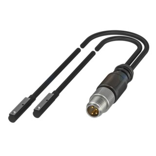 BALLUFF Cable Cylinder Magnetic Sensor Polyamide 12 Housing 30V IP67 Switching Output PNP 