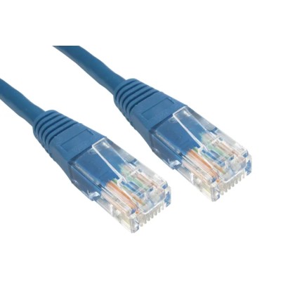 RS PRO Cat6 Ethernet Cable, 5 m, Blue RJ45 Male to RJ45 Male, U/UTP PVC 240-6324