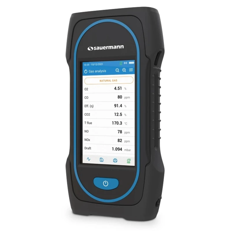 SAUERMANN. Combustion Gas Analyser 2000 ppm, 200 mbar Max SICA 130 KIT 3BS