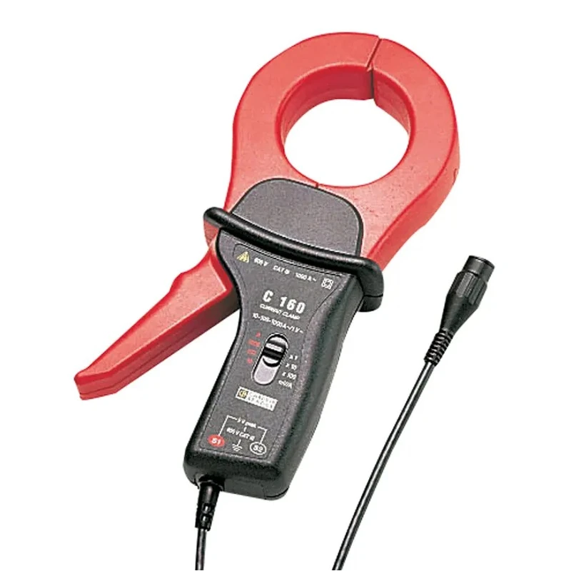 Chauvin Arnoux Current Clamp C160 1.2 kA AC Max Accuracy 0.2% RDG IEC Standards France P01120308
