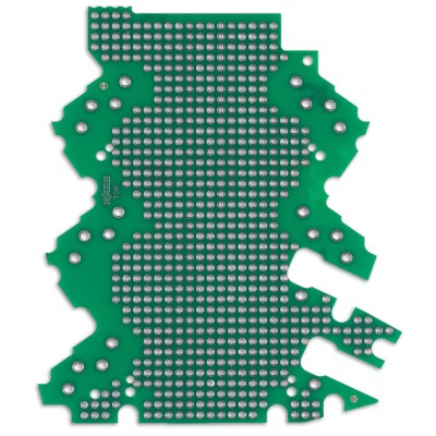 WAGO 2 Stripboard 92.5 mm 2 Sided with 2.3 mm Hole Diameter and 1.8 mm Hole Pitch 2857-192/3140-000