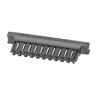Molex Zero-Hachi Female Crimp Connector Housing 0.8 mm Pitch 10 Way 1 Row Straight 214719-2100