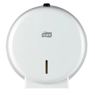 Tork White Metal Toilet Roll Dispenser 118 mm x 254 mm x 249 mm 247040