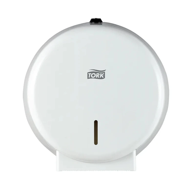 Tork White Metal Toilet Roll Dispenser 118 mm x 254 mm x 249 mm 247040