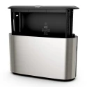 Tork Stainless Steel Grey Wall Folded Hand Towel Dispenser, 116 mm x 218 mm x 323 mm 460005