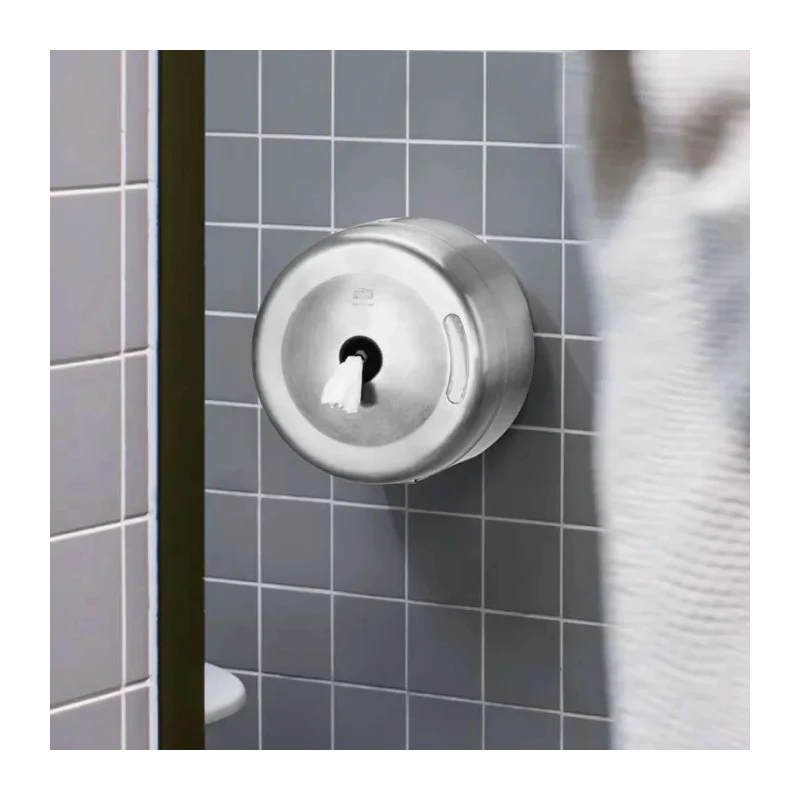 Tork Grey Metal Toilet Roll Dispenser 170mm x 270mm x 270mm 472054