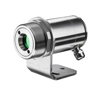Optris Two Point Laser Infrared Temperature Sensor, 50 °C to 1800 °C, Screw Mount, 36V DC, Stainless Steel CATCTL3MH1SFK