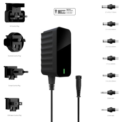 Friwo AC/DC Adapter Australia EU UK US 12 W 12V DC Output 1 A EDV1960973RS