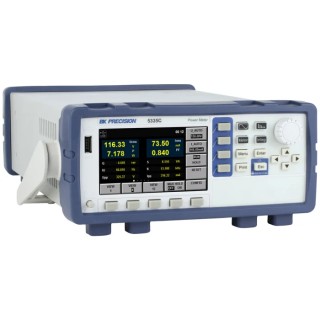 BK Precision Single-Phase AC/DC Power Meter, 12 kW Max, 600 Vrms, 20 Arms, LCD Display BK5335C