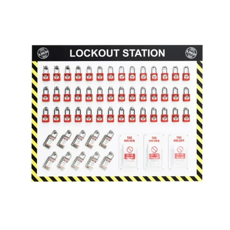 Spectrum Industrial Lockout Station with ACP Panel and Anti-Scuff Laminate 1.08m Width 965mm Height C2956