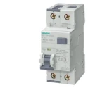 Siemens Residual Current Circuit Breaker with Overload Protection 10A Current Rating 2-Pole 10mA Trip 5SU1154-7KK10