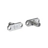 Bulgin SSMA Series Circular Coaxial Connector Flange Female 50 Ω Straight Body Jack Screw RFSSMAA2JEGA