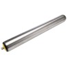 Interroll Stainless Steel Round Conveyor Roller Spring Loaded 50 mm Diameter x 400 mm Length, 840 N Dynamic 17XQNAAKAC - 400