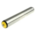 Interroll Stainless Steel Round Conveyor Roller Spring Loaded 50 mm Dia. x 300 mm Length, 1140 N Dynamic 17XQNAAKAC - 300