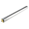 Interroll Stainless Steel Round Conveyor Roller Spring Loaded 50 mm Dia. x 450 mm L with 10 mm Spindle 17XQNAAKAC - 450