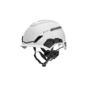 MSA Safety V-Gard White Safety Helmet High Performance Polyethylene Ventilated Adjustable Chin Strap Included 10194783