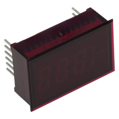 Murata Power Solutions Digital Voltmeter AC/DC, 22 mm Cutout Height, 34 mm Cutout Width, Depth 17.45 mm DMS-20PC-1-RL-C
