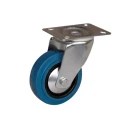 Guitel Hervieu Swivel Castor 150 kg Load Capacity 125 mm Wheel Diameter Rubber Wheel 2167222
