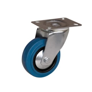 Guitel Hervieu Swivel Castor 150 kg Load Capacity 125 mm Wheel Diameter Rubber Wheel 2167222