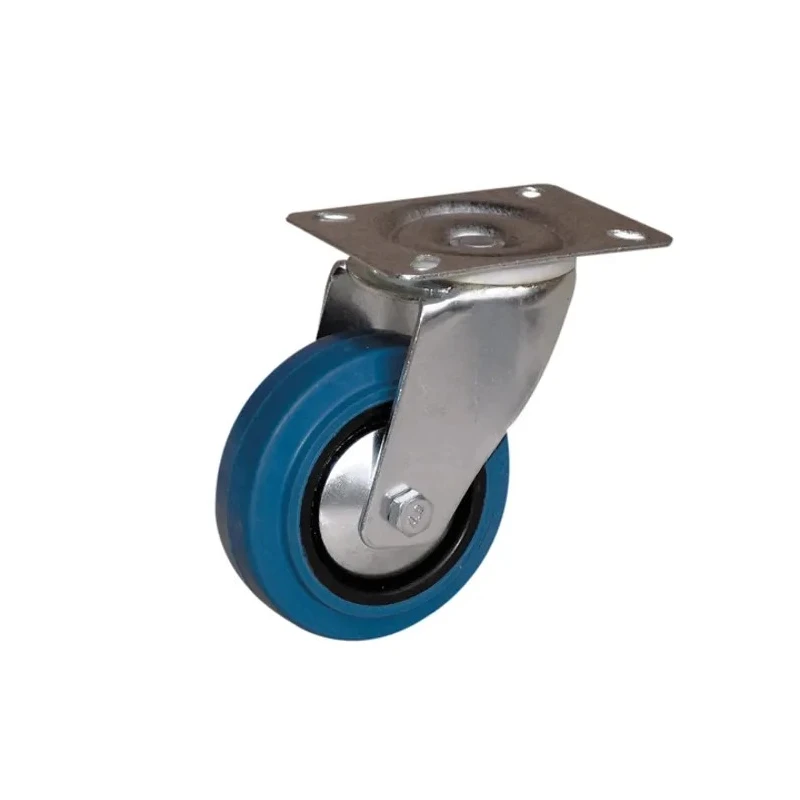 Guitel Hervieu Swivel Castor 150 kg Load Capacity 125 mm Wheel Diameter Rubber Wheel 2167222