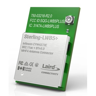 Ezurio 3.6V DC WiFi & Bluetooth Module 802.11a/n/ac/b/g 453-00046C