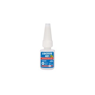 Loctite Fast Curing Cyanoacrylate Instant Adhesive 5 g Transparent Bottle LOCTITE 401 BC 5G FRNL