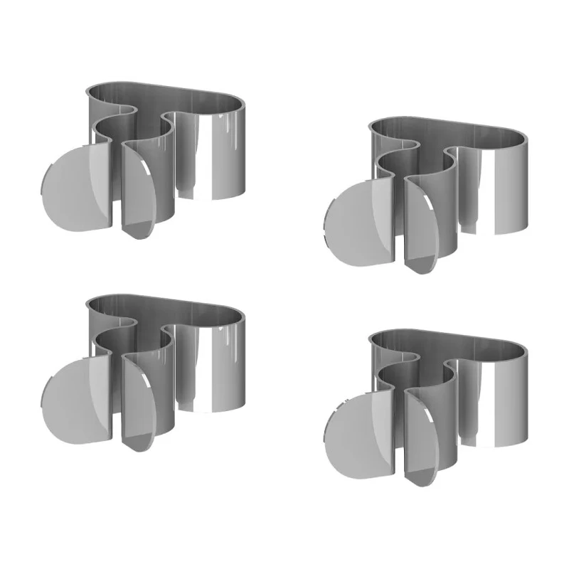 Siemens Silver Aluminium Cable Clamp, 12mm Maximum Bundle Diameter, Self-Adhesive Fixing 3LD9228-1G