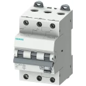 Siemens Residual Current Circuit Breaker with Overload Protection 16A Current Rating 3-Pole 300 mA Trip 5SU1636-7FP16