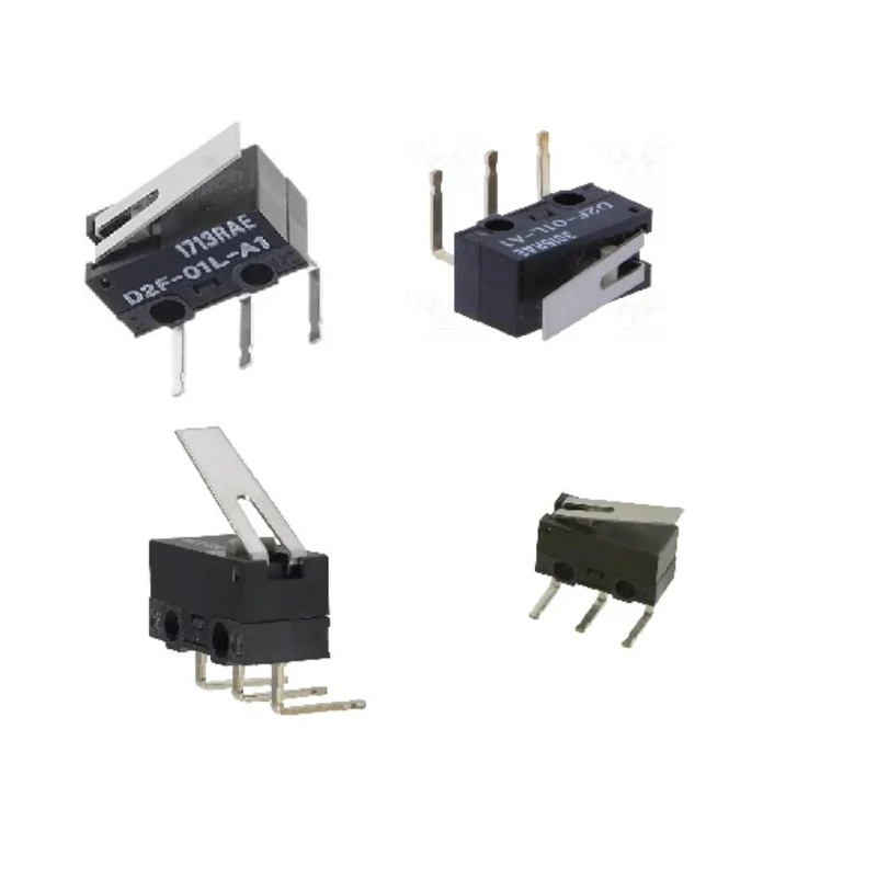 Omron Aratas Lever Micro Switch with PCB Terminal, SPDT Contact, 100mA, IP40 Protection D2F-01L-A1