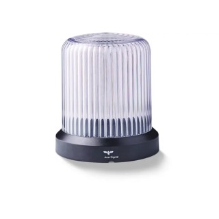 AUER Signal LED Beacon 12V DC Polycarbonate Housing Clear Lens IP66 RDMHP Series 850524004