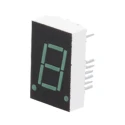 Broadcom 1 7 Segment LED Display Anode Green 1.96mcd Right Side 20.3mm HDSP-8601