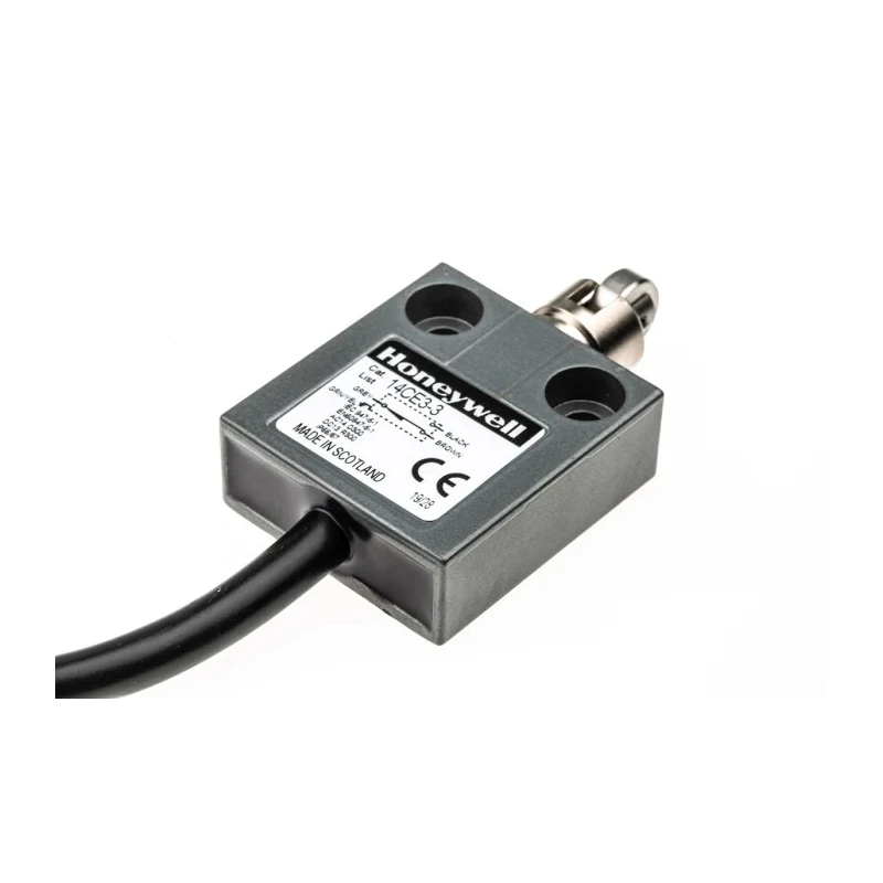 Honeywell Technologies 14CE Series Plunger Limit Switch SPDT IP65-IP68 Die Cast Zinc Housing 250V AC 5A 14CE3-3