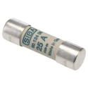 SIBA 25A Ceramic Cartridge Fuse 14 x 51 mm 690V AC Fast Acting URZ Series 50-124-06/25A