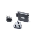 Okdo 65W USB Type C ROCK SBC Power Supply, Universal Plug, Black FJOS2203035
