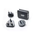 Okdo 65W USB Type C ROCK SBC Power Supply, Universal Plug, Black FJOS2203035