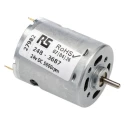Mellor Electric Brushed DC Motor, 24V DC, 2.3 Ncm Torque, 5600 RPM RS360