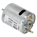 Mellor Electric Brushed DC Motor, 24V DC, 2.3 Ncm Torque, 5600 RPM RS360