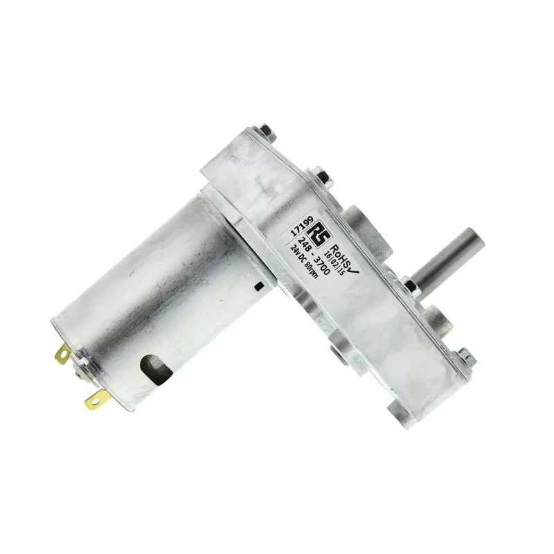 Mellor Electric DC Geared Motor 24V DC, 2.9 W, 1.5 Nm Torque, 80 RPM, 8 mm Shaft Diameter UBD1004