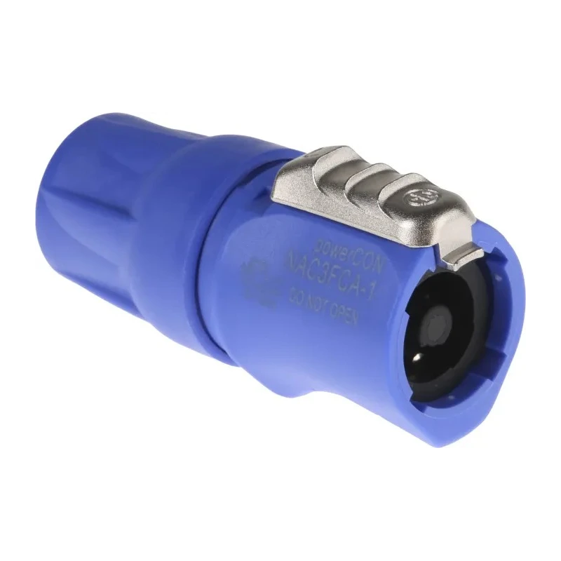 Neutrik 20A 250V Lockable Cable Mains Connector Nylon Body NAC3FCA-1