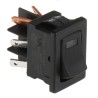 C & K Illuminated DPST On-Off On-Off Rocker Switch Panel Nylon Housing 3A 250V AC 30V DC DM64J72S205Q6