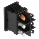 C & K Illuminated DPST On-Off On-Off Rocker Switch Panel Nylon Housing 3A 250V AC 30V DC DM64J72S205Q6